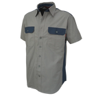 Tough Duck S/S Stretch Ripstop Color Block Shirt