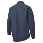 WS191 - L/S Stretch Ripstop Shirt - Navy Blue - gallery image