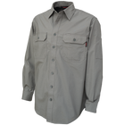 WS192 - L/S Stretch Ripstop Shirt - Grey - product image