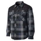 WS25 - Hybrid Quilted Flannel Shirt - Blue Plaid - product image