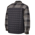 WS25 - Hybrid Quilted Flannel Shirt - Blue Plaid - gallery image