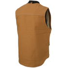 WV06 - Duck Sherpa-Lined Vest - Brown - gallery image