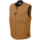 WV06 - Duck Sherpa-Lined Vest - Brown - gallery image