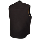 WV06 - Duck Sherpa-Lined Vest - Black - gallery image