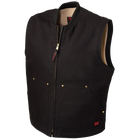 WV06 - Duck Sherpa-Lined Vest - Black - product image