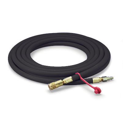 3M Supplied Air Hose, W-9445-100, schrader fittings, 100 ft x 3/8 in ID (30.4 m x 0.95 cm), 1/pack