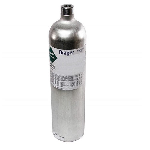 Draeger Test gas, Calibration Gas 58 L, 10 ppm SO2/N2