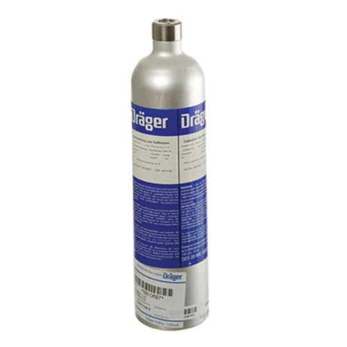 Draeger Test gas, Calibration Gas 58 L, 25 ppm H2S/N2