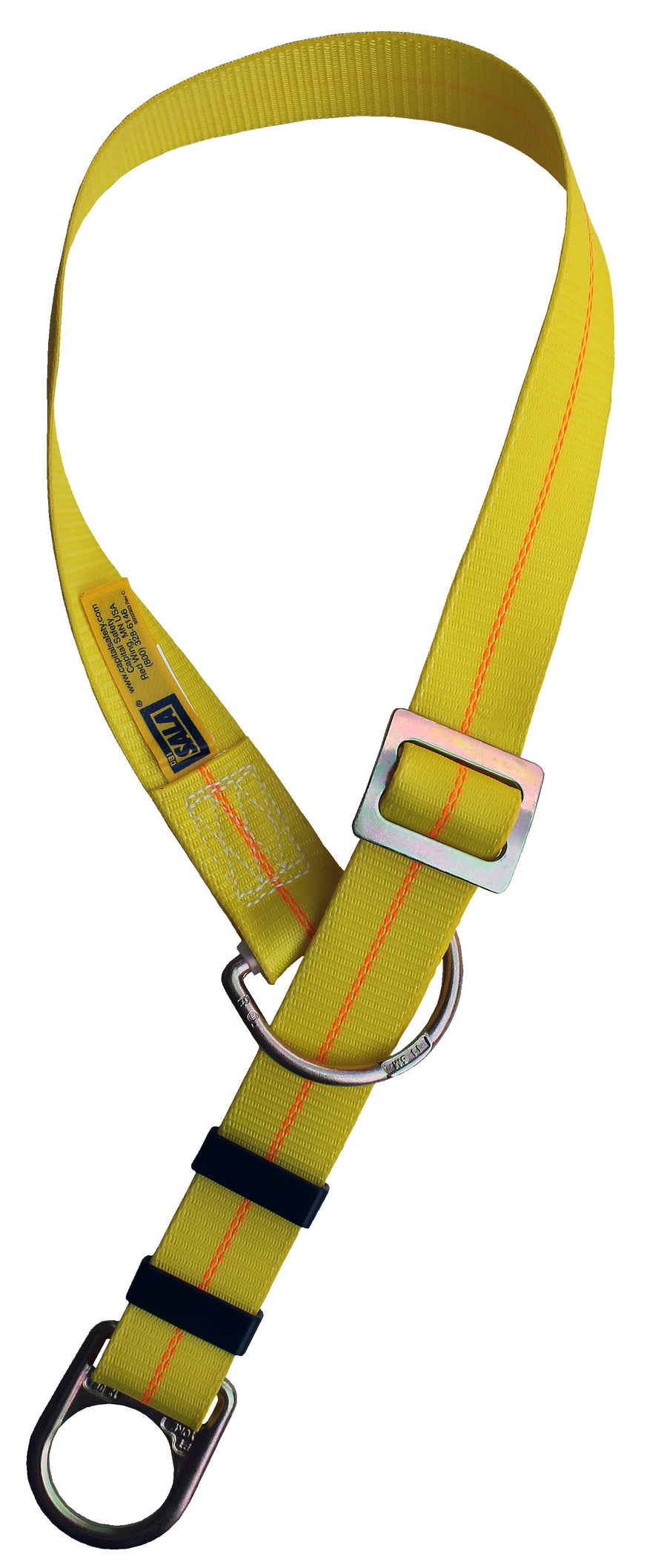 3M DBI-SALA Pass-Thru Adjustable Web Tie-Off Adapter Anchor 1002108, Polyester, 8 ft (2.4 m)