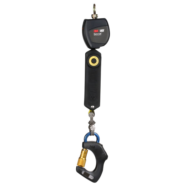 3M DBI-SALA Nano-Lok Connected Carabiner Self-Retracting Lifeline, Web, 2000044C, CSA, 6 ft (1.8 m)