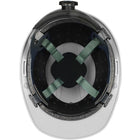 Dynamic Mont-Blanc - Cap Style Hard Hat with HDPE Shell, 4-Point Nylon Suspension, Reflective Stripes and "Sure-Lock" Swing Ratchet Adjustment - HP542R-01-RS2