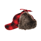 I16416 - Plaid Fudd Hat - Red/Blue - gallery image