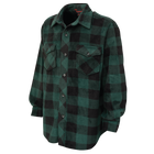 I96421 - Buffalo Check Fleece Shirt - Green - product image