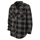 I96421 - Buffalo Check Fleece Shirt - Grey - product image