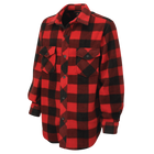 I96411 - Buffalo Check Fleece Shirt - Red - product image
