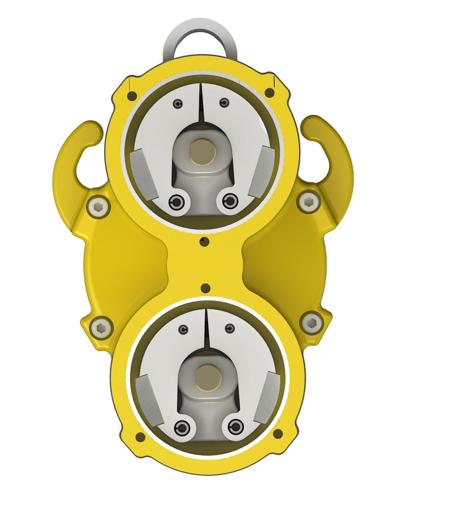 3M DBI-SALA Rollgliss R550 Rescue and Descent Device, 3326300, yellow, 300 ft (92 m)