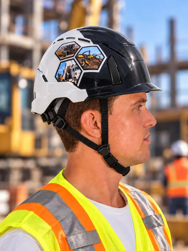 Custom Wrapped Hard Hats