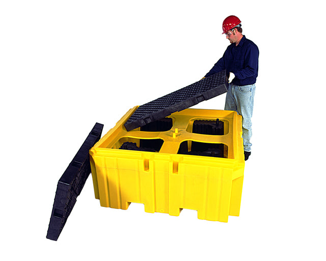 UltraTech -IBC Spill Pallet with Drain - 1158