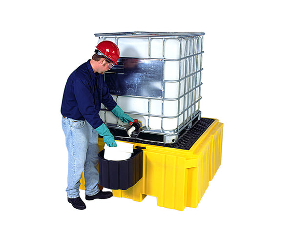 UltraTech -IBC Spill Pallet with Drain - 1158