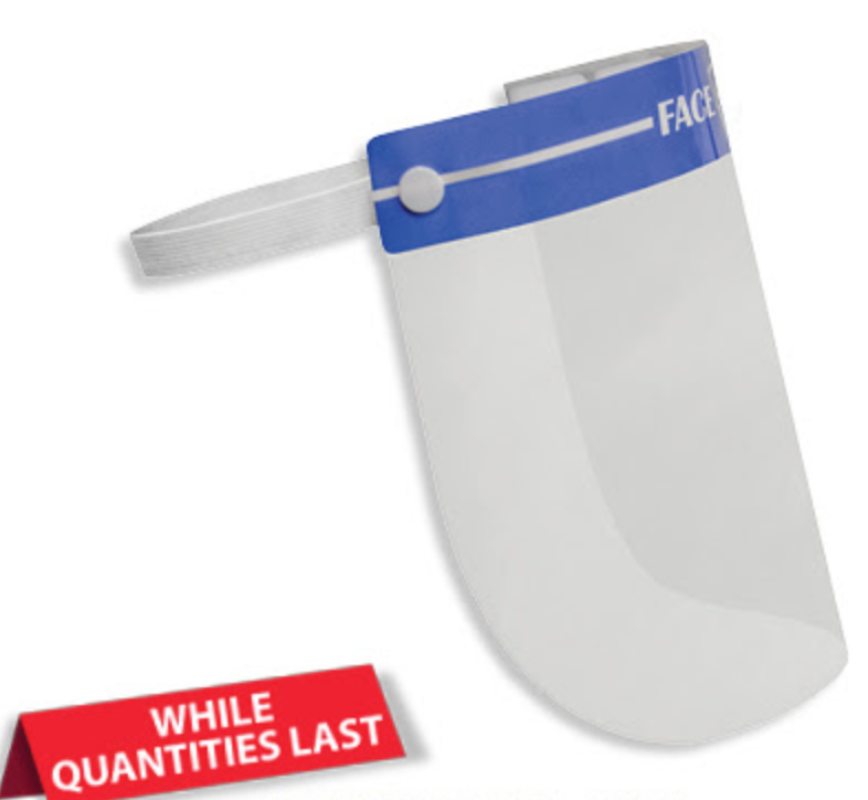 Disposable Medical Face Shield- W70FP10 - 100/CS