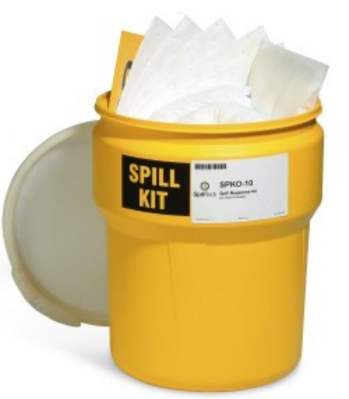 Oil-Only 10-Gallon Spill Kit- Absorbs up to 9.5 Gallons- SPKO-10 - 1/CS