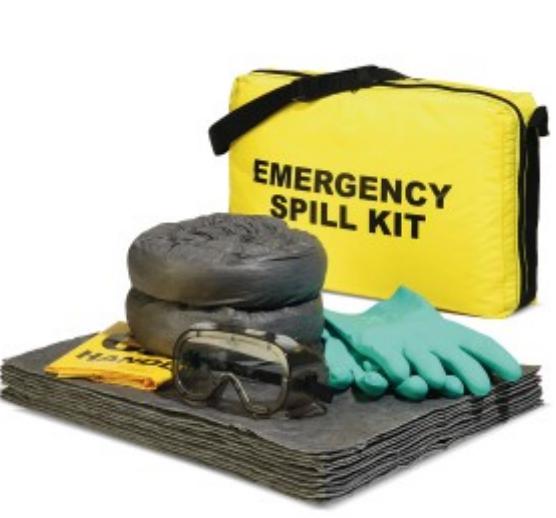 Universal Emergency Spill Kit- Absorbs up to 4.7 Gallons- SPKU-YBAG - 1/CS