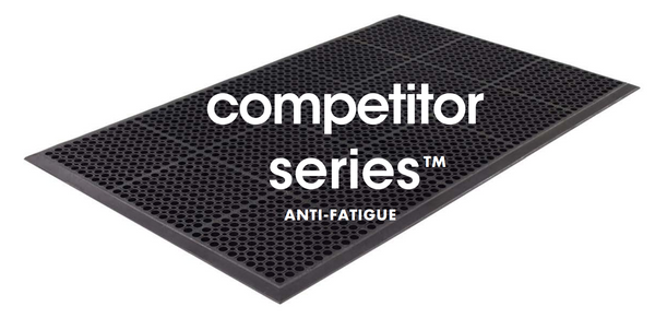 Competitor Series Anti-Fatigue Slip Resistant Matting 3' x 5' - MAT#22 - 1/CS