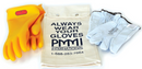 Class 0 - Rubber Electrical Insulating Glove Kit - C011BK - 1PR/CS