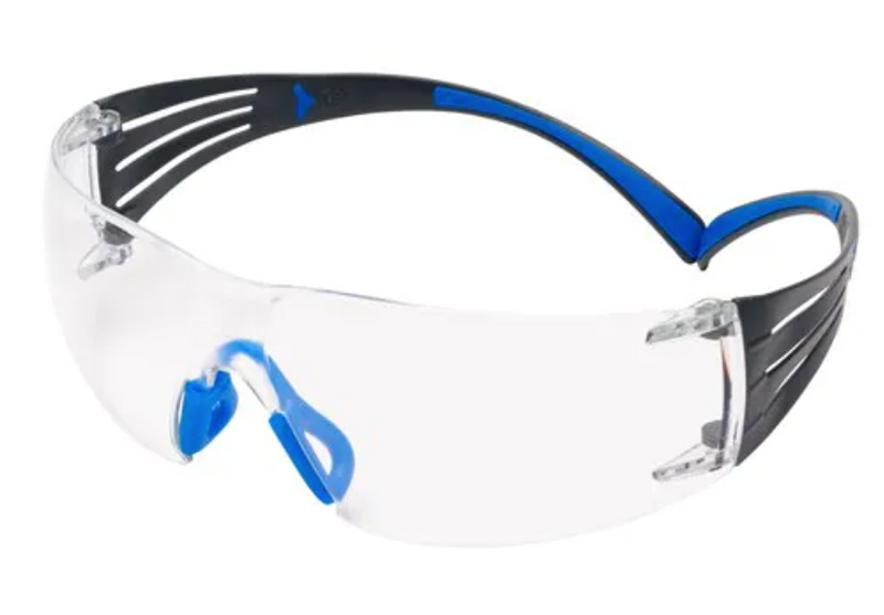 3M™ SecureFit™ Protective Eyewear 400 Series- Clear Scotchgard™ Anti-Fog Lens- SF401SGAF-BLU - 20/CS