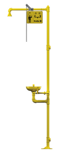 Bradley® Combination Drench Shower Eyewash Plastic Bowl & Showerhead- S19-310 - 1/CS