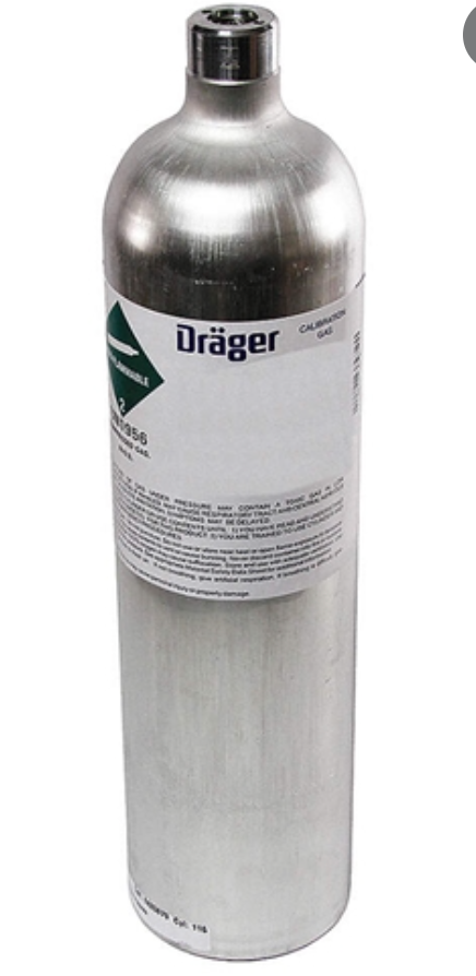 Drager Organic Vapour Gas - Ethylene Oxide 58L- 10 ppm-  4594660 - 1/CS