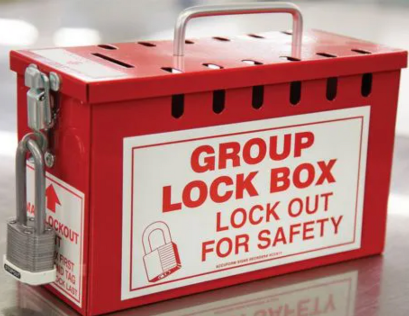 Portable Group Lockout Box - KCC617- 1/CS