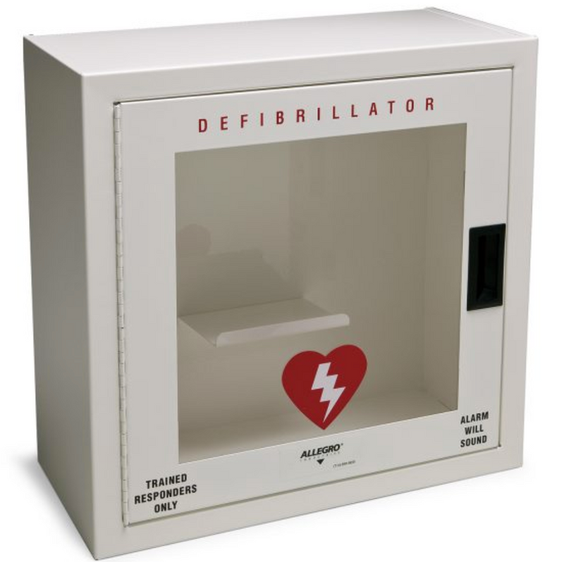 Small Defibrillator Wall Case with Alarm, Metal - 4210-01- 1/CS