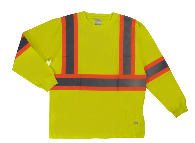 Tough Duck - 100% Cotton - Safety Long Sleeve Shirt- ST21 - 1/CS