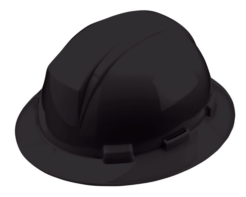 Full Brim Hard Hat Type 1 with Ratchet Suspension- HP641R - 5/CS
